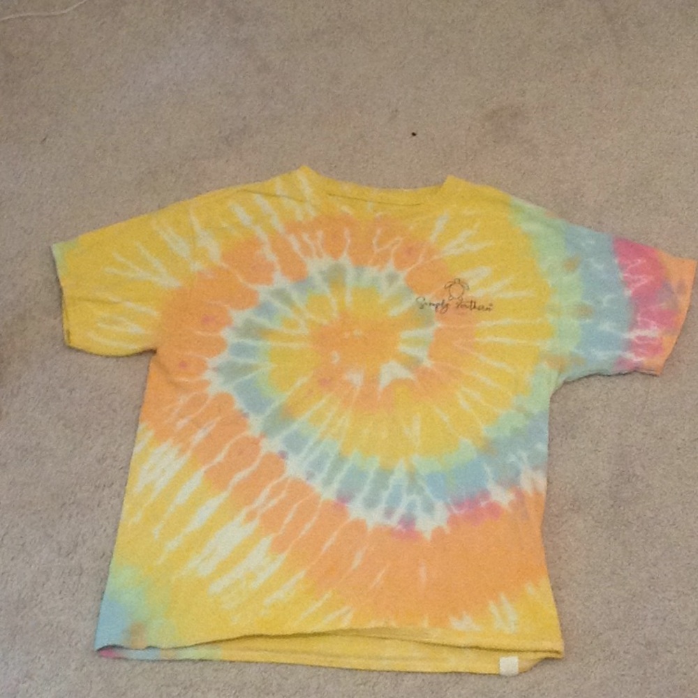 ☀️tie dye sunset simply southern t-shirt☀️